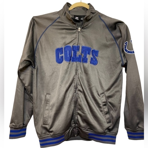 NFL Team Apparel Colts Jacket size L T - Picture 1 of 5